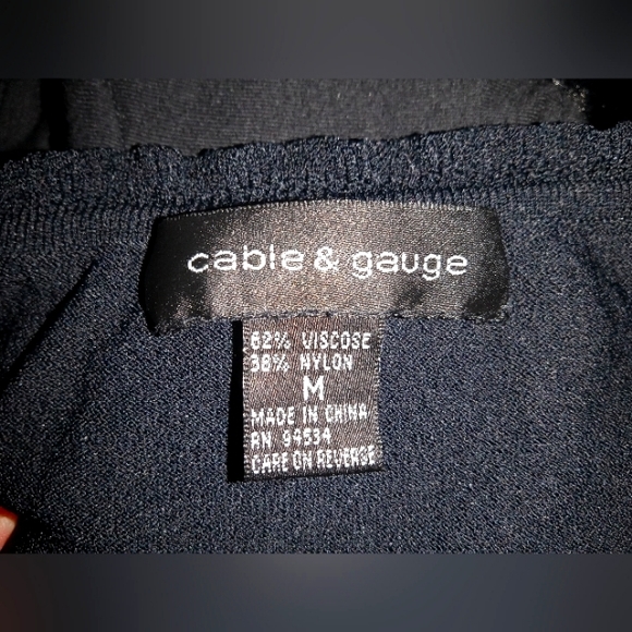 Stretchy ballerina neck top part of 3 for $15 deal - Picture 3 of 5